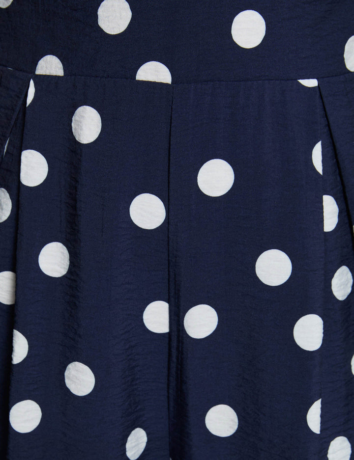 Combinaison fluide à pois