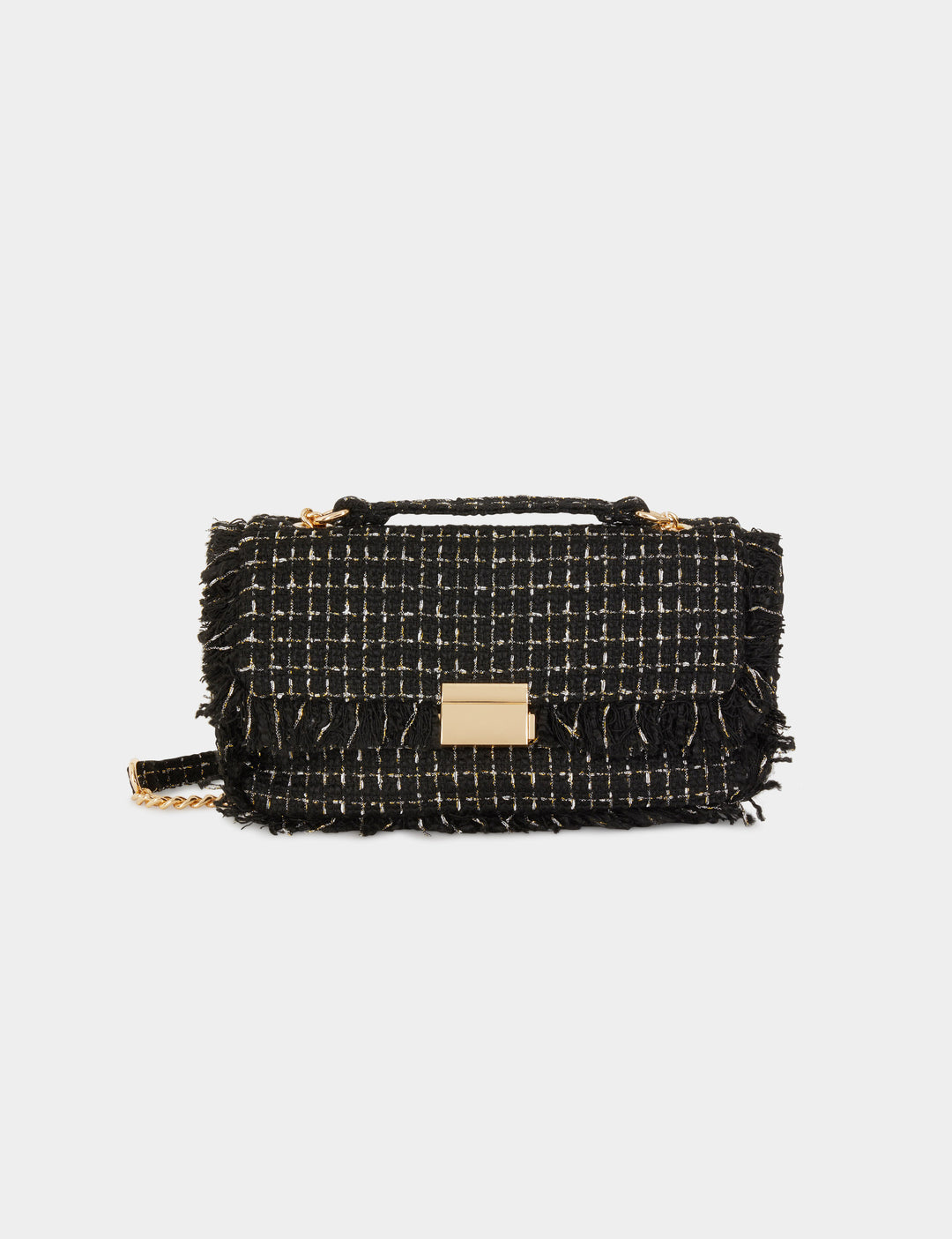 Sac pochette avec franges