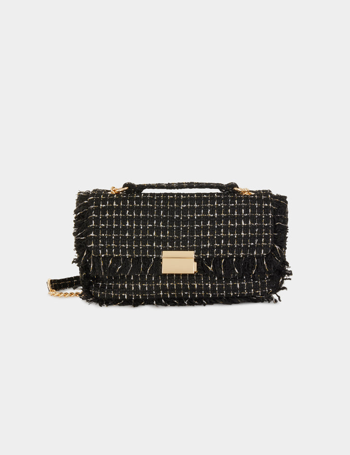 Sac pochette avec franges