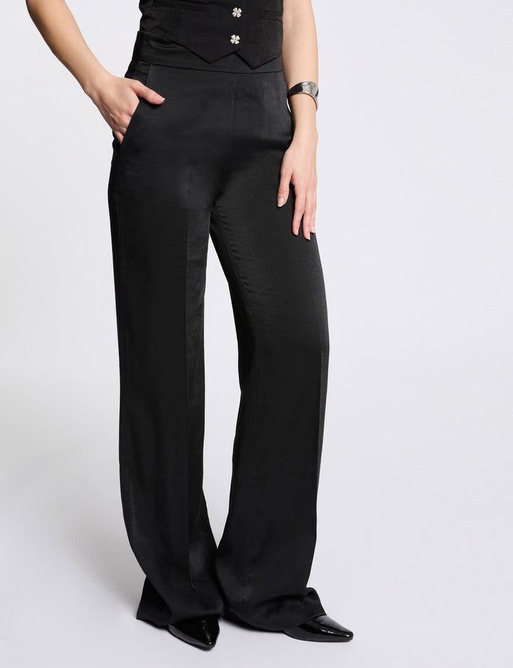 Pantalon large fluide