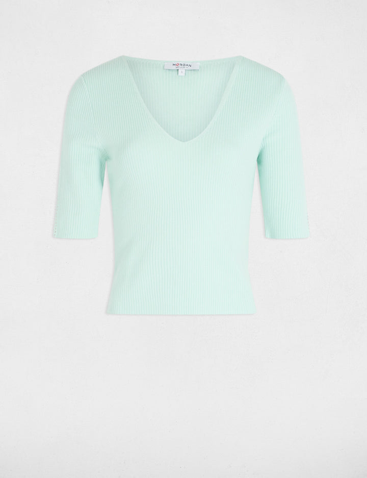 Pull col en V