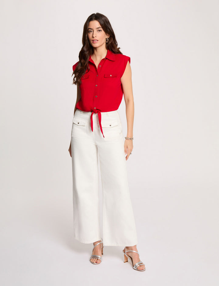 Blouse sans manches