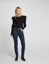 Jeans slim taille standard à  poches