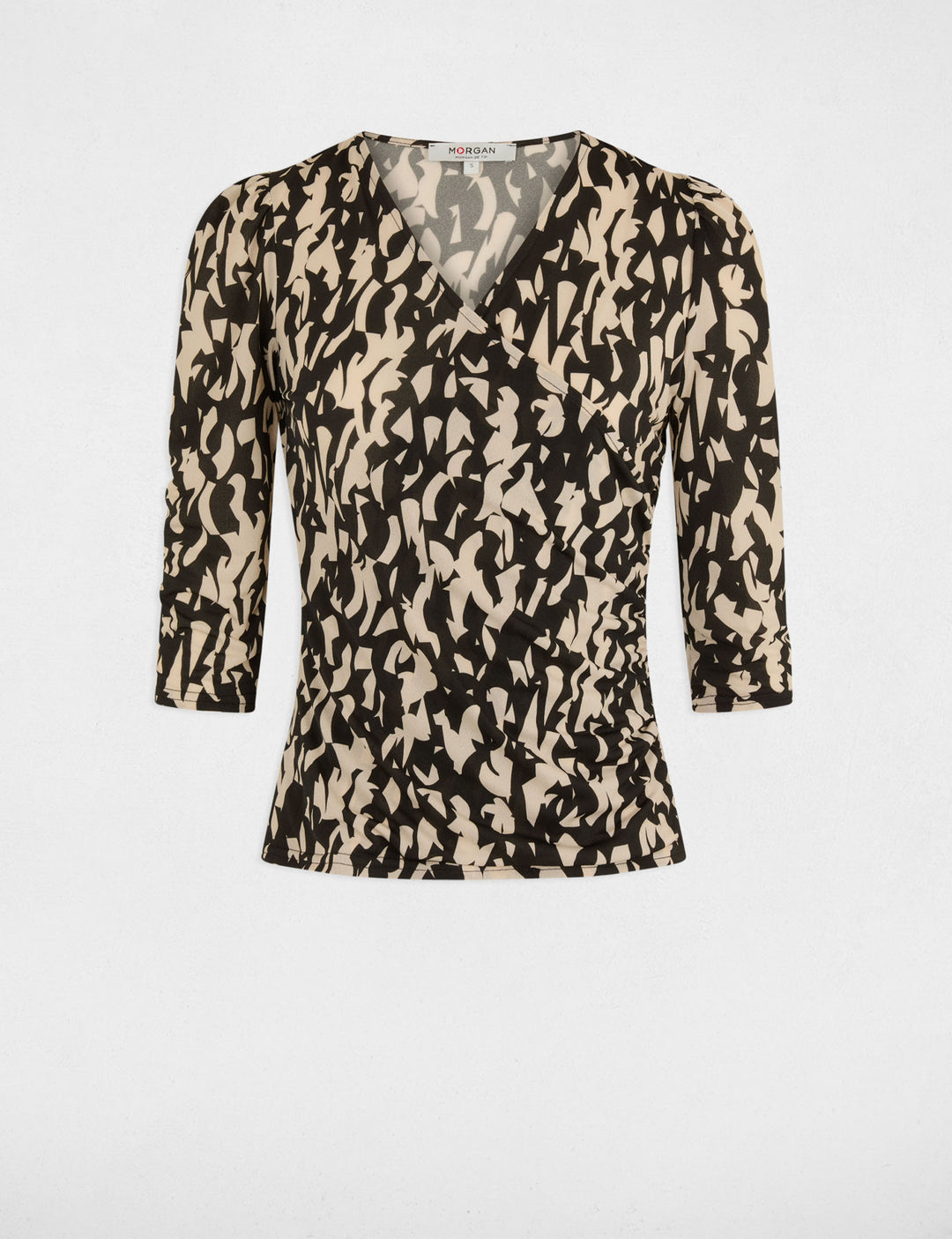T-shirt manches 3/4 imprimé