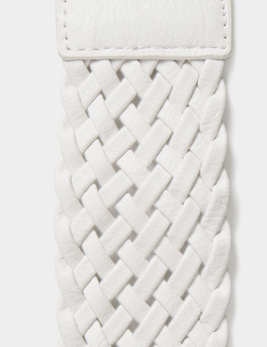 Ceinture élastiquée tressée