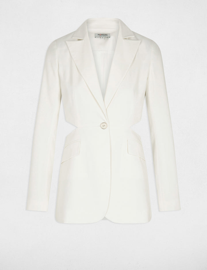 Veste cintrée à  ouvertures