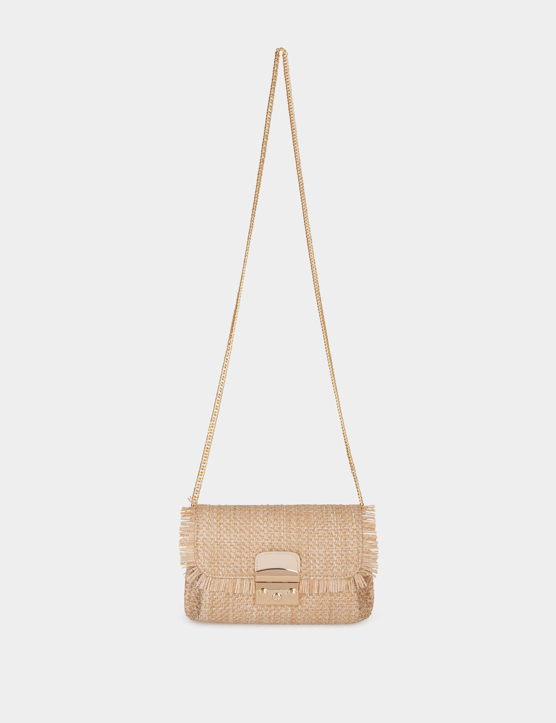 Sac tressé à  franges