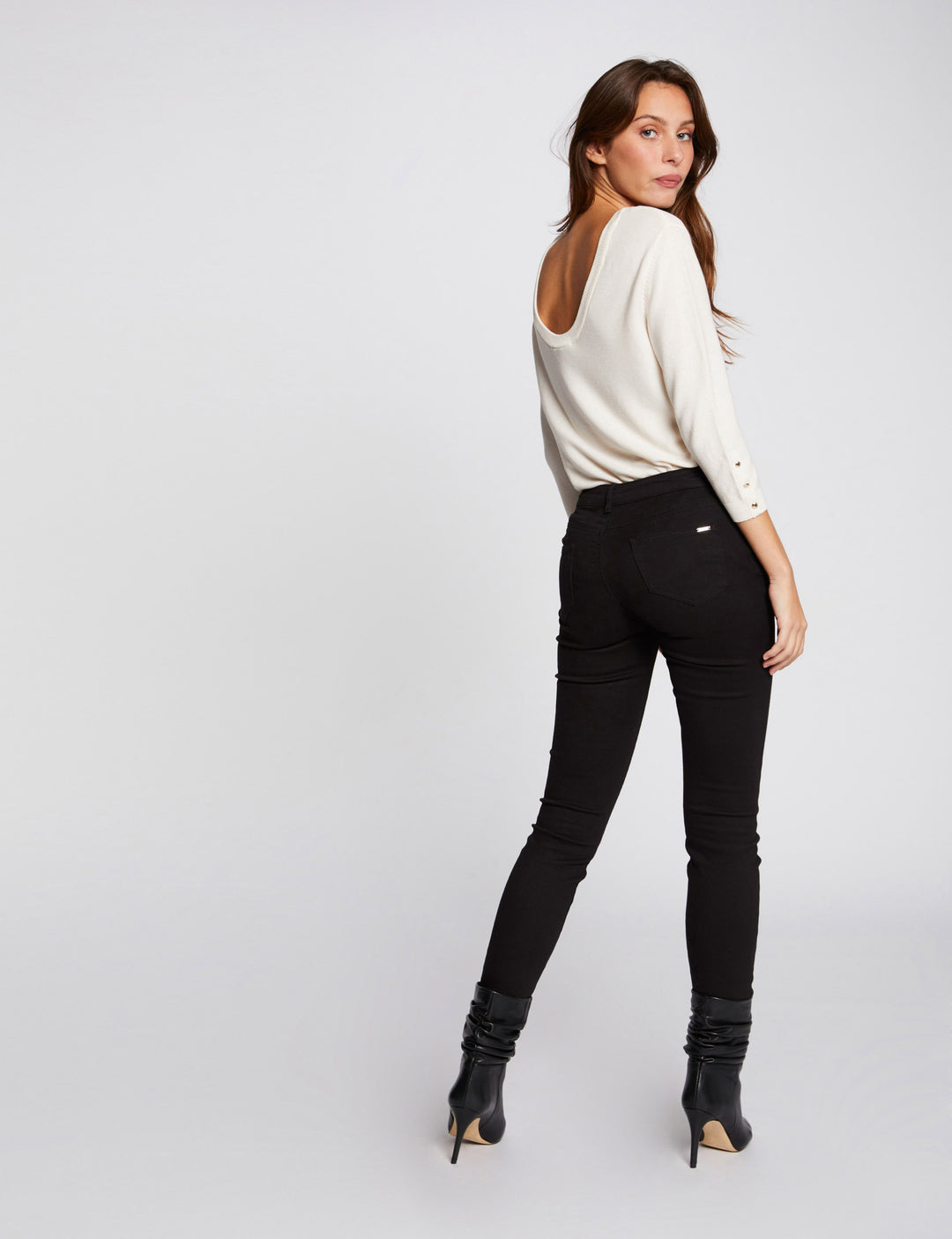 Pantalon skinny taille basse