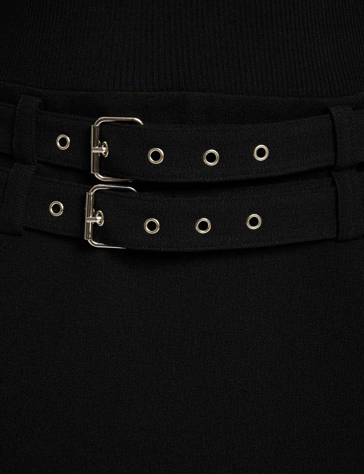 Robe courte plissée