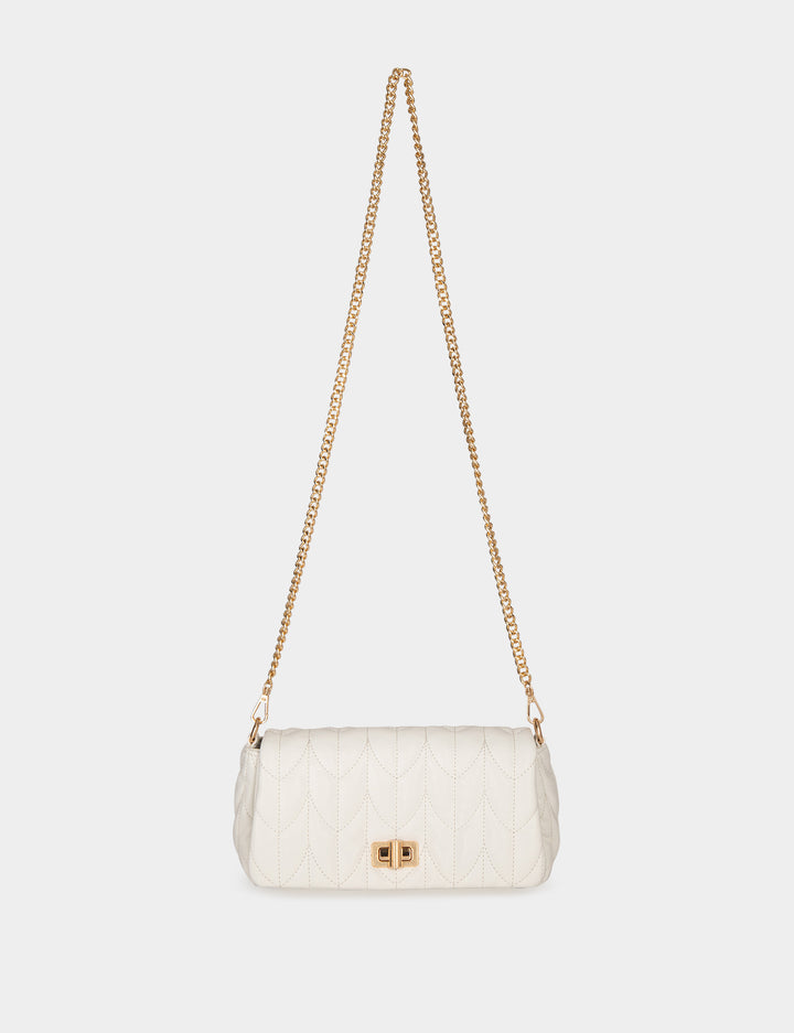 Sac matelassé anse tressée