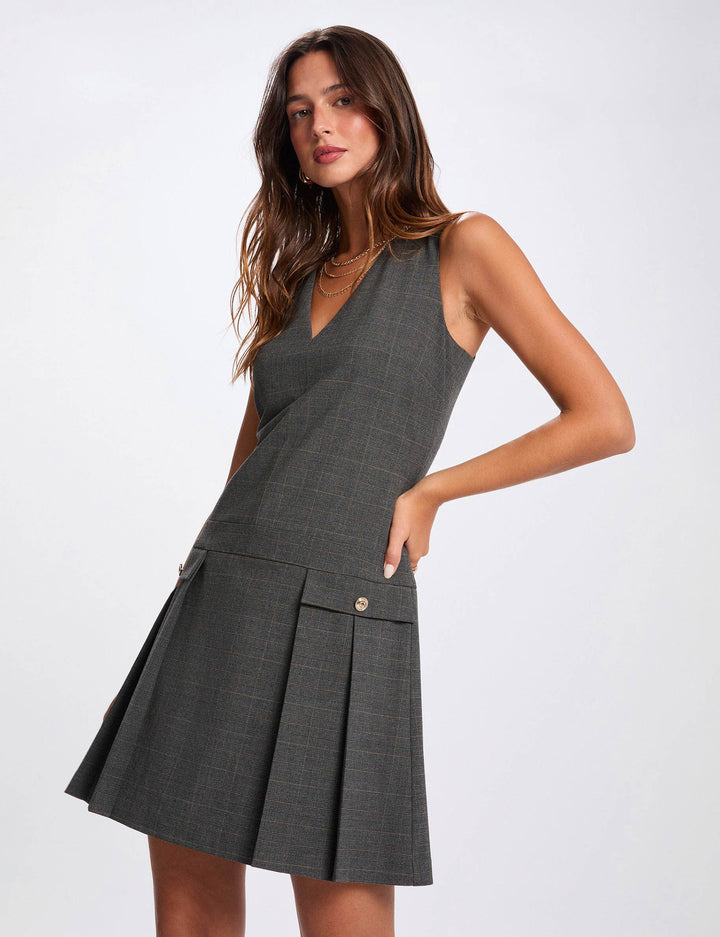 Robe chasuble ajustée