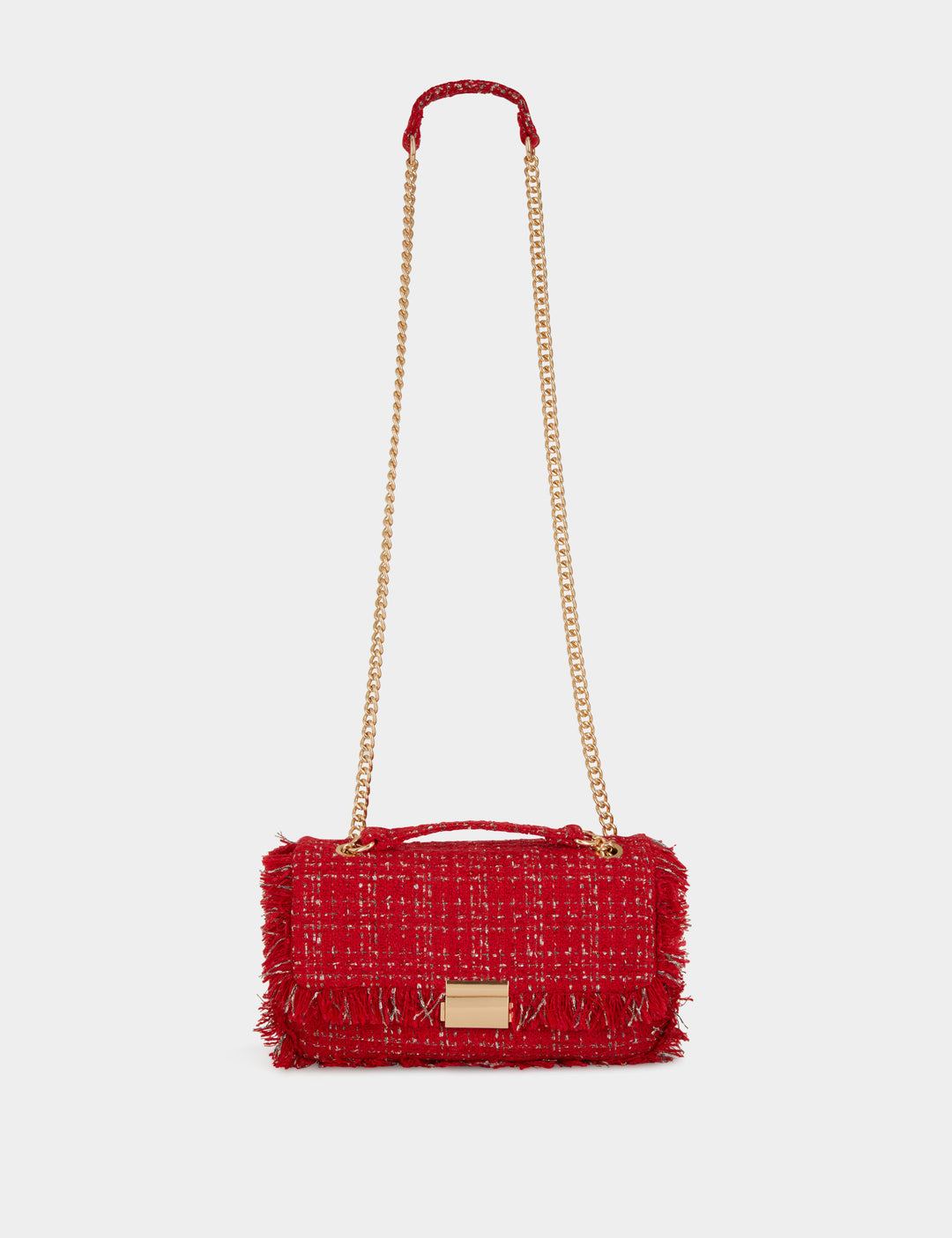 Sac pochette avec franges