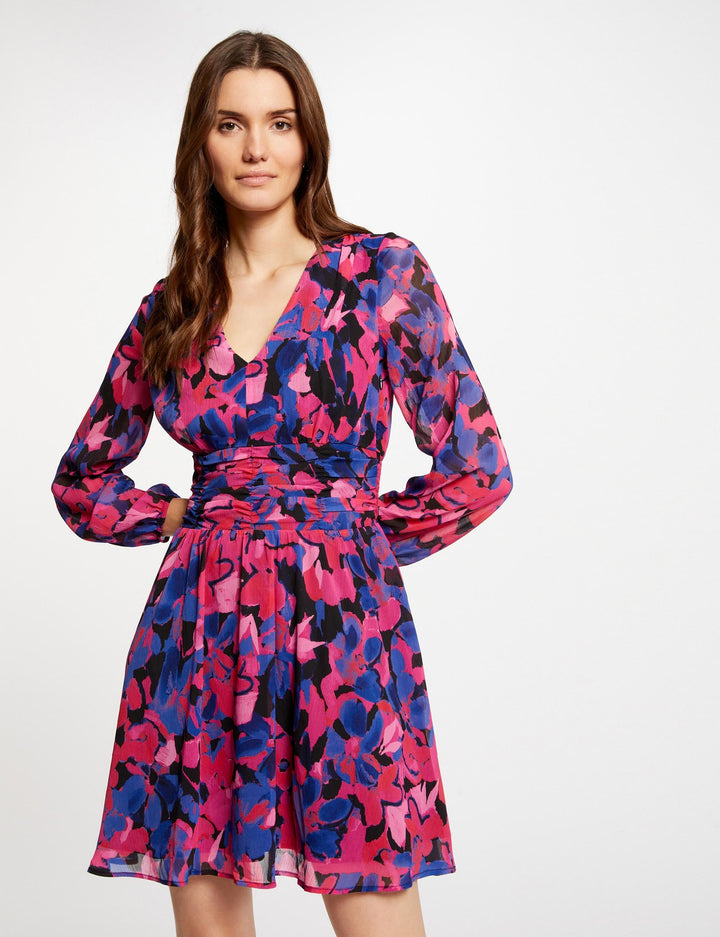 Robe cintrée imprimé floral