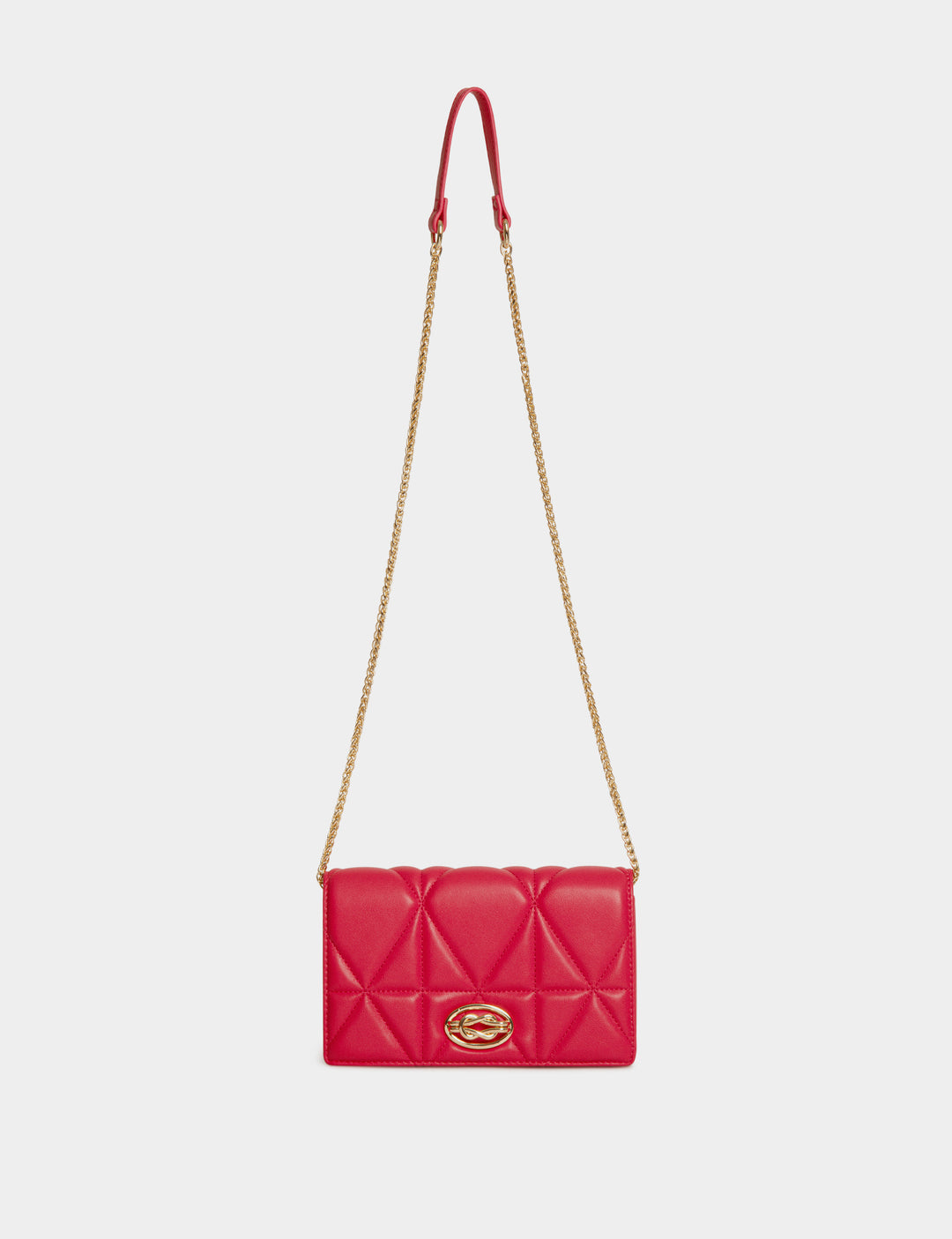 Sac pochette matelassé en bandoulière