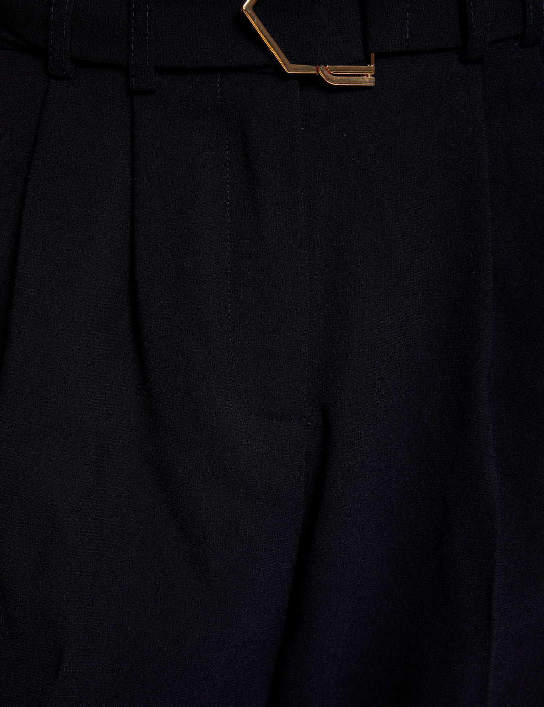 Pantalon carotte ceinturé