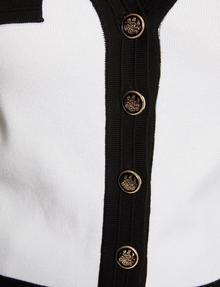 Gilet sans manches col en V