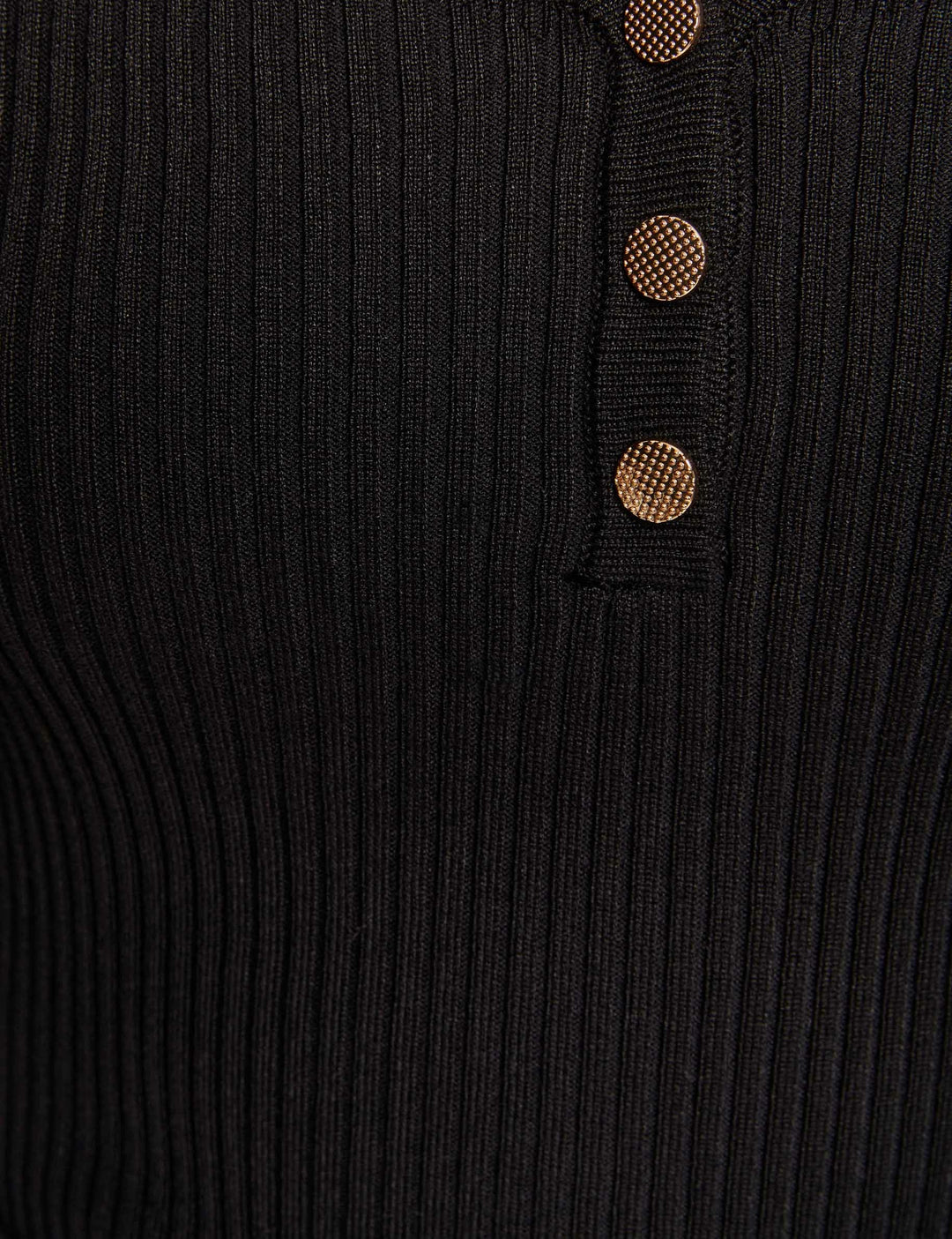 Pull manches longues avec boutons