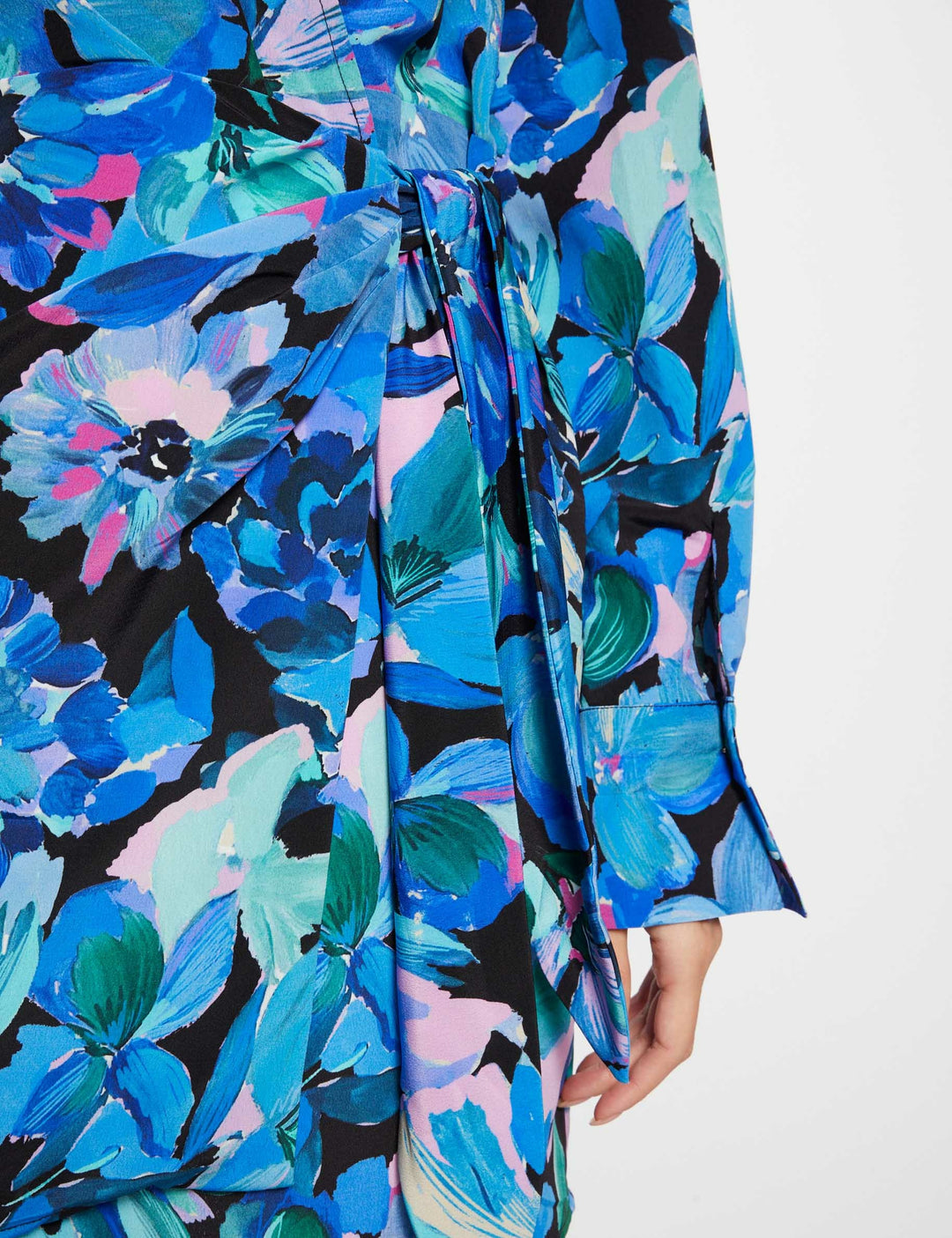 Robe courte imprimé floral