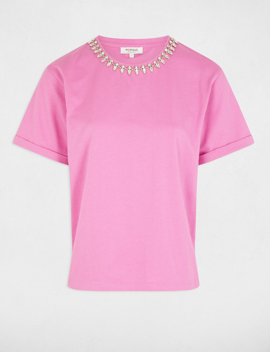 T-shirt manches courtes bijoux