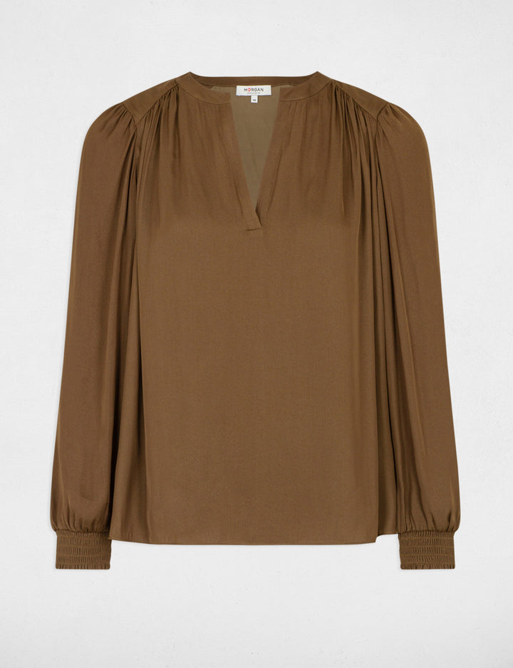Blouse manches longues