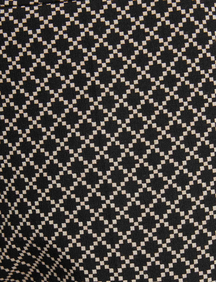Pantalon cigarette 7/8ème imprimé
