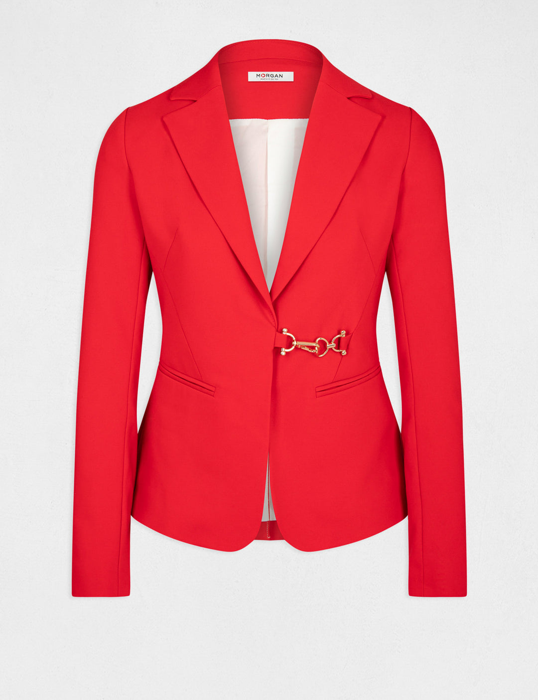 Veste city cintrée avec boucle
