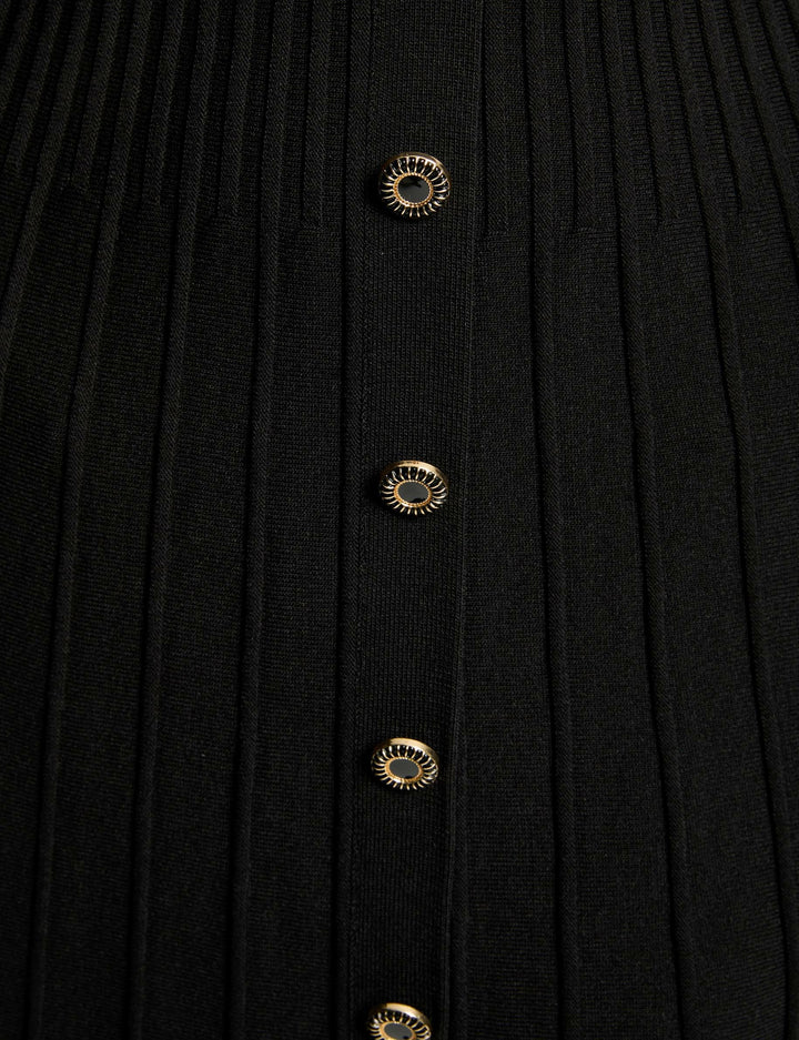 Robe tricot courte trapèze