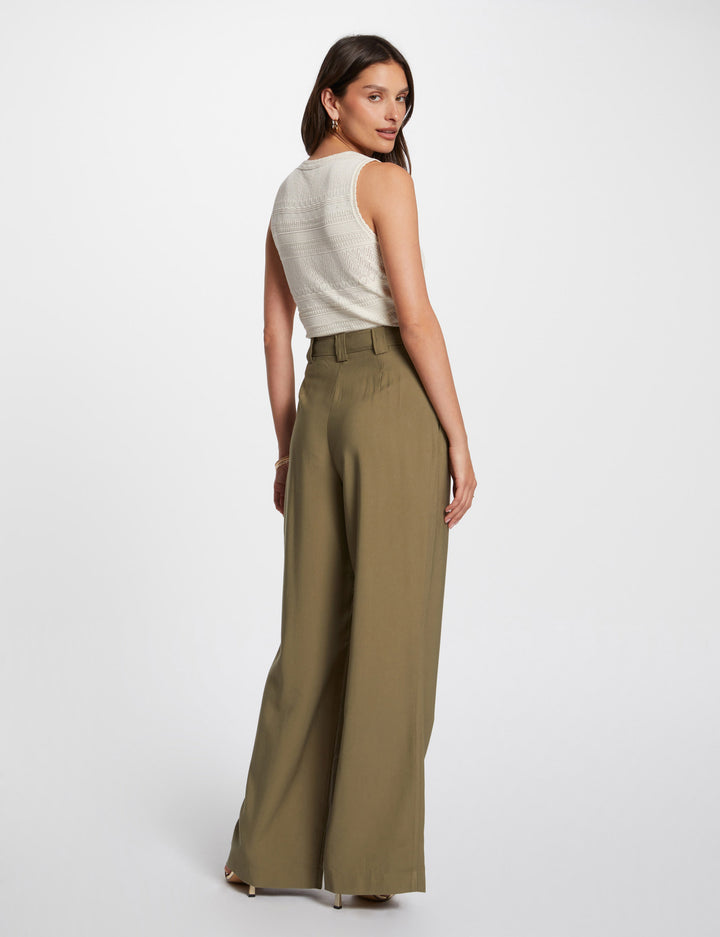 Pantalon large fluide