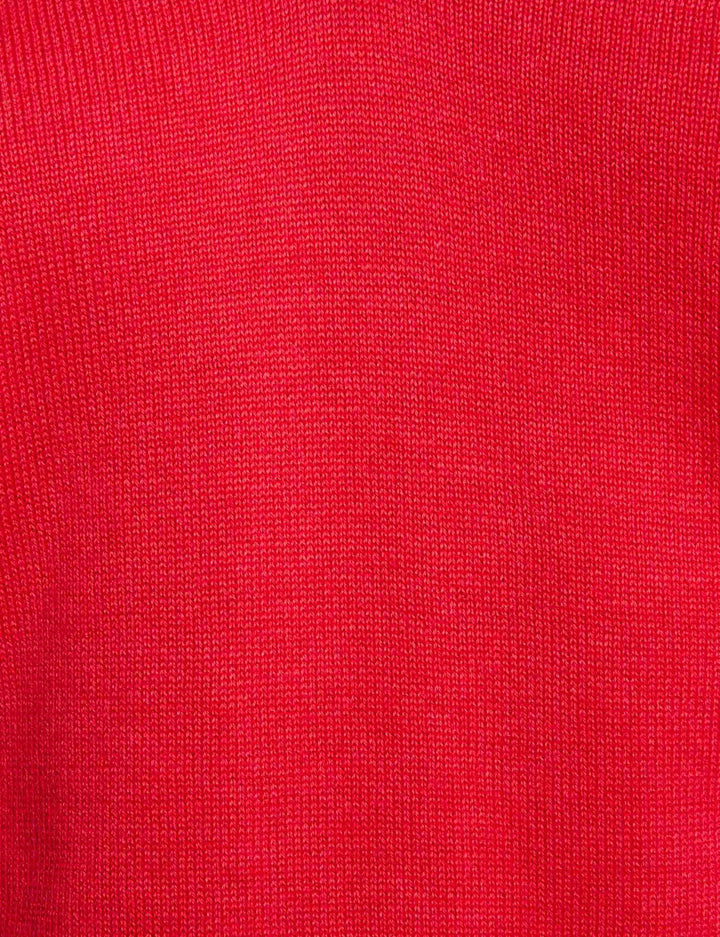 Pull col en V manches longues