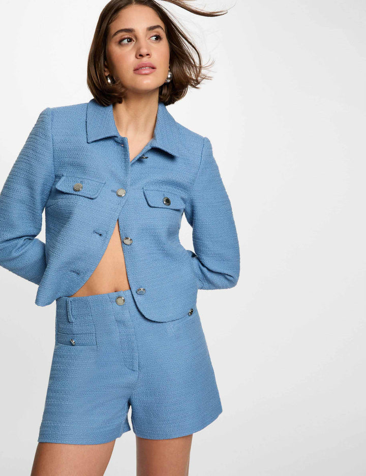 Veste courte tweed