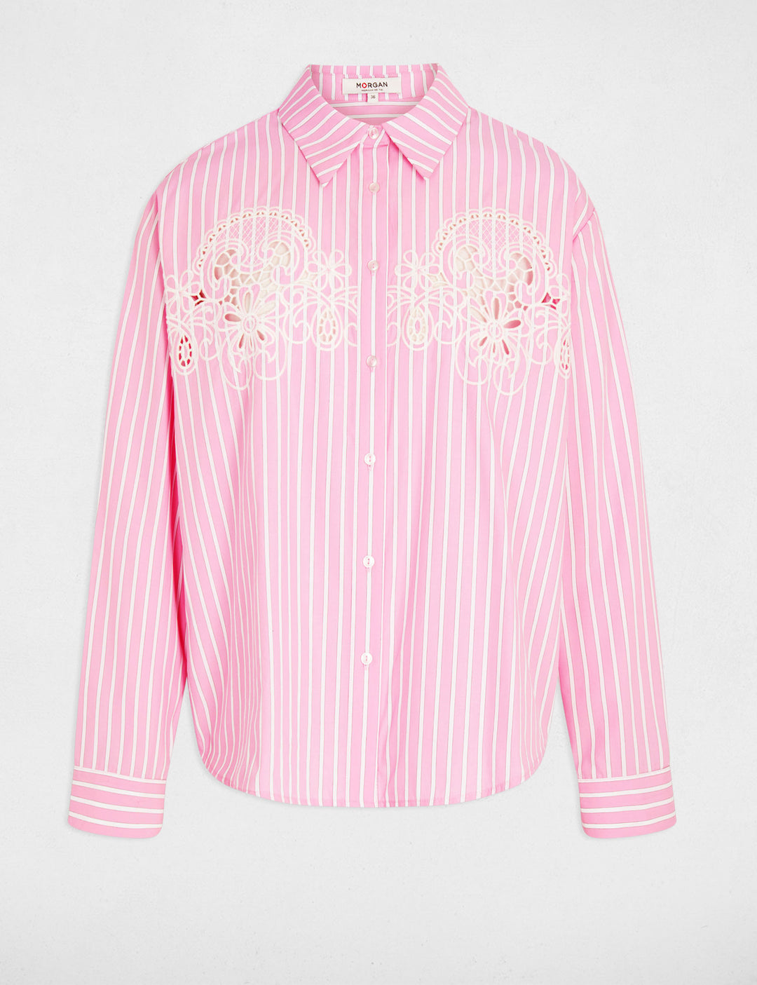 Chemise oversize à rayures