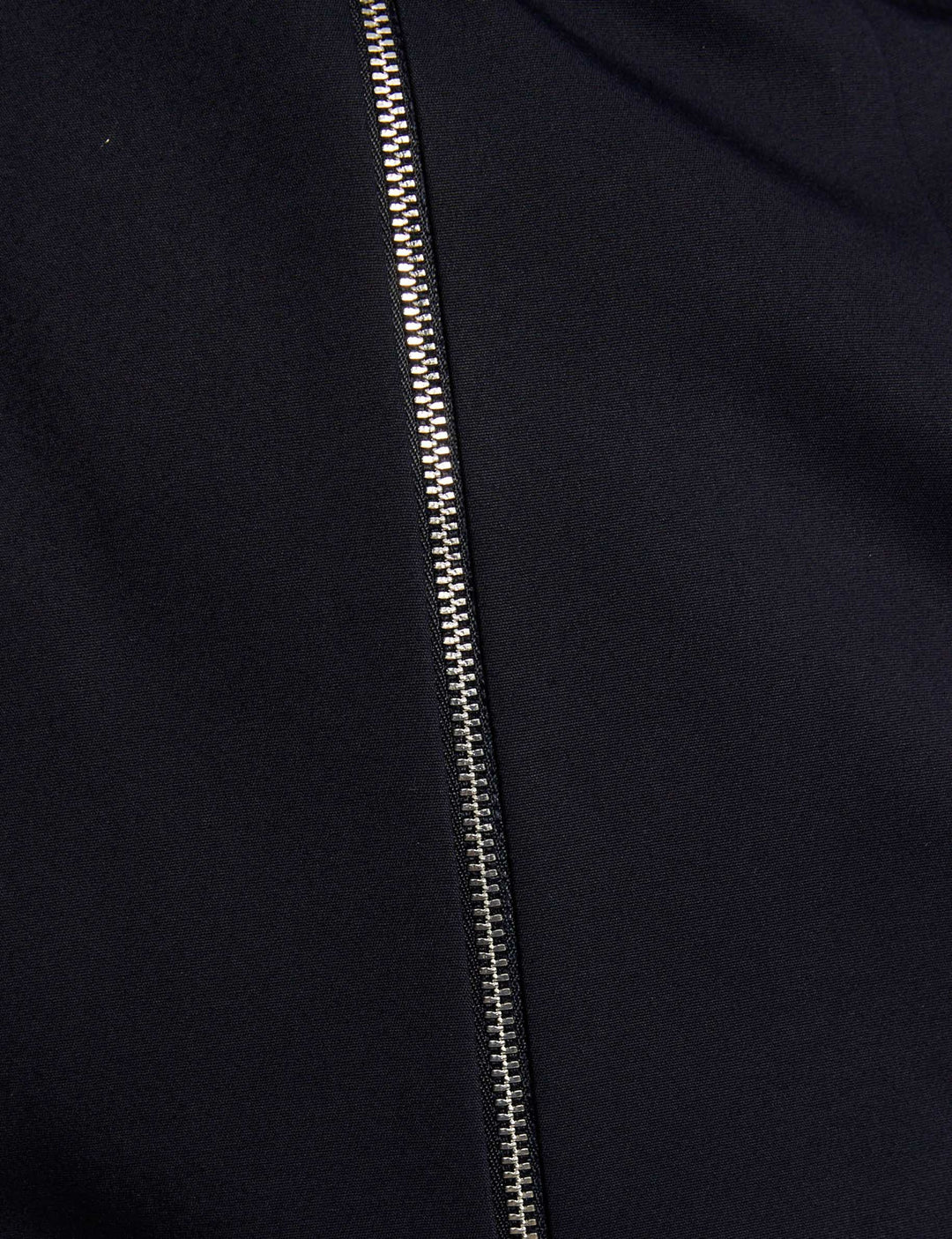 Robe courte ajustée zippée