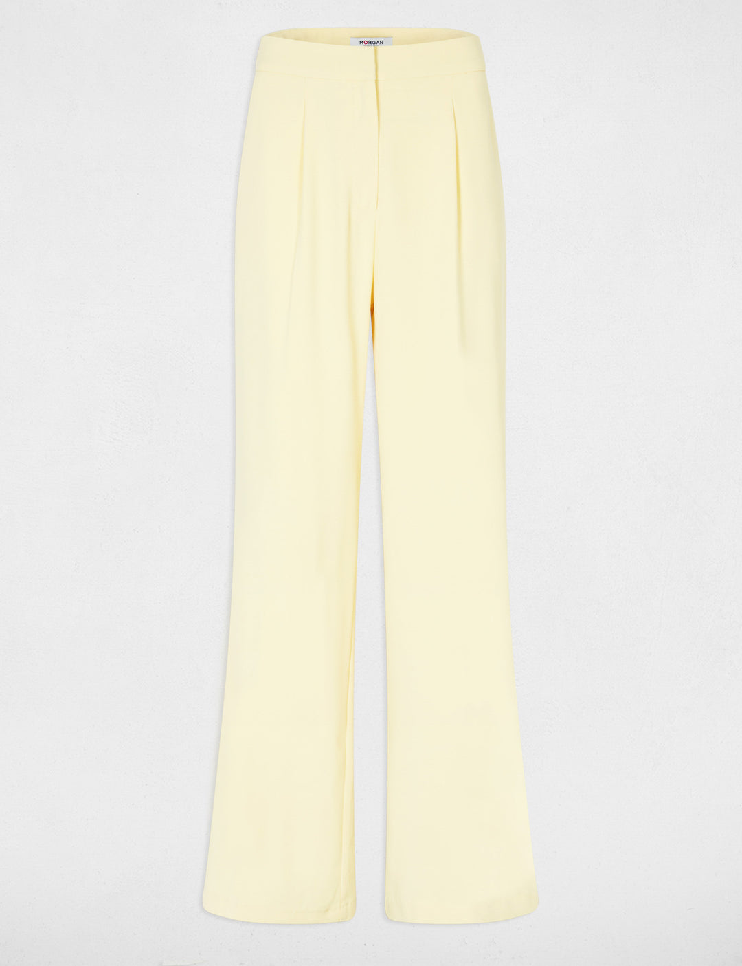 Pantalon large taille haute