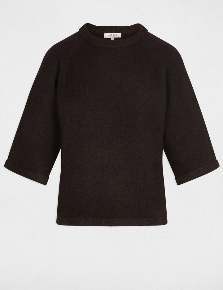 Pull manches 3/4 oversize