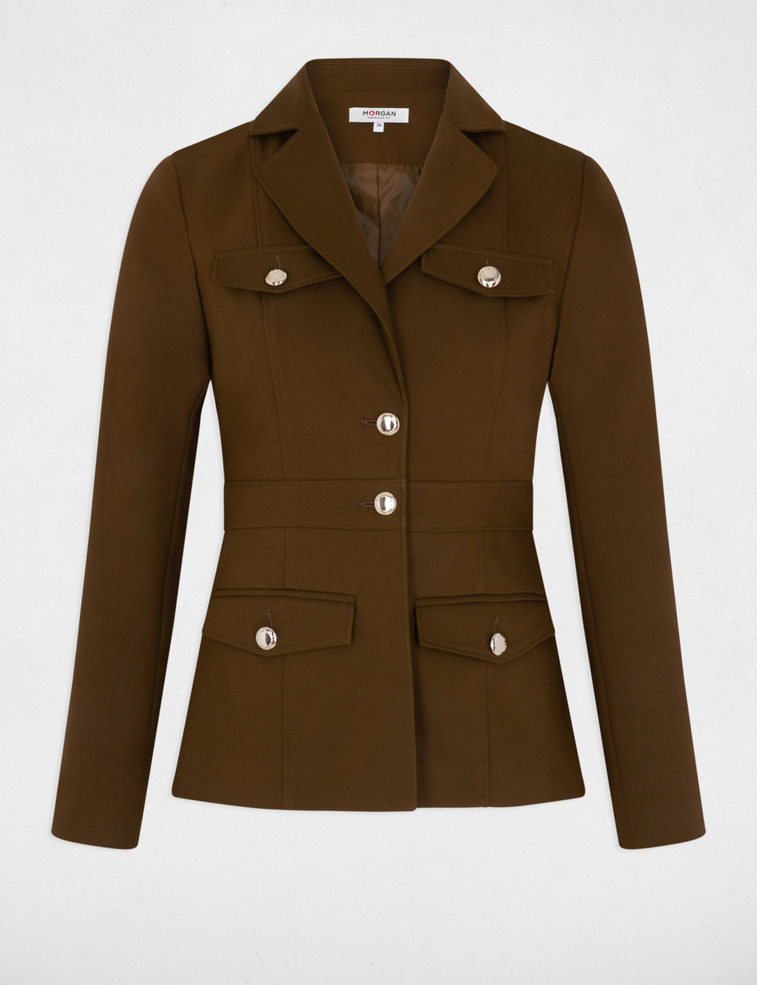 Veste cintrée boutonnée