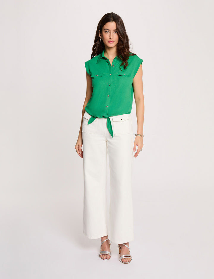 Blouse sans manches