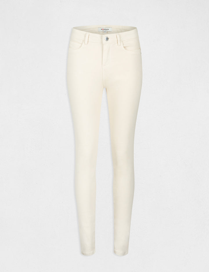 Pantalon slim taille standard