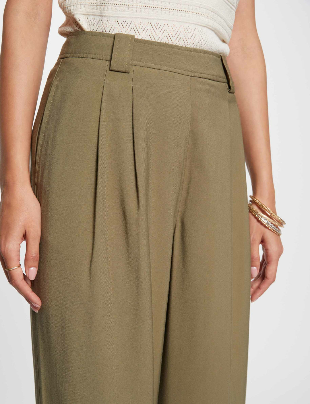 Pantalon large fluide