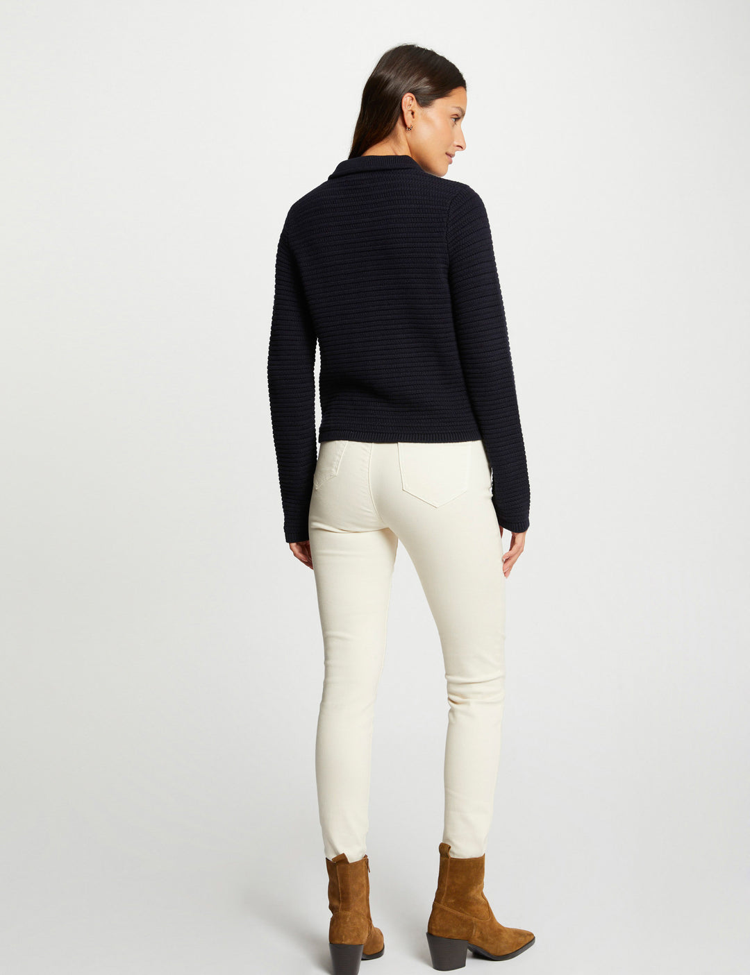 Gilet manches longues boutonné