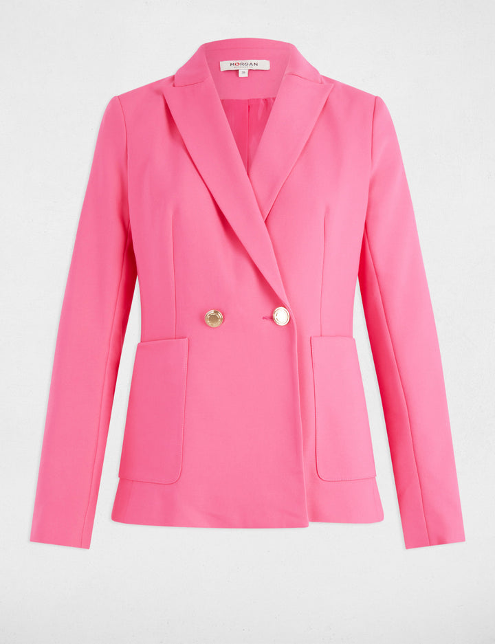 Blazer cintré boutonné
