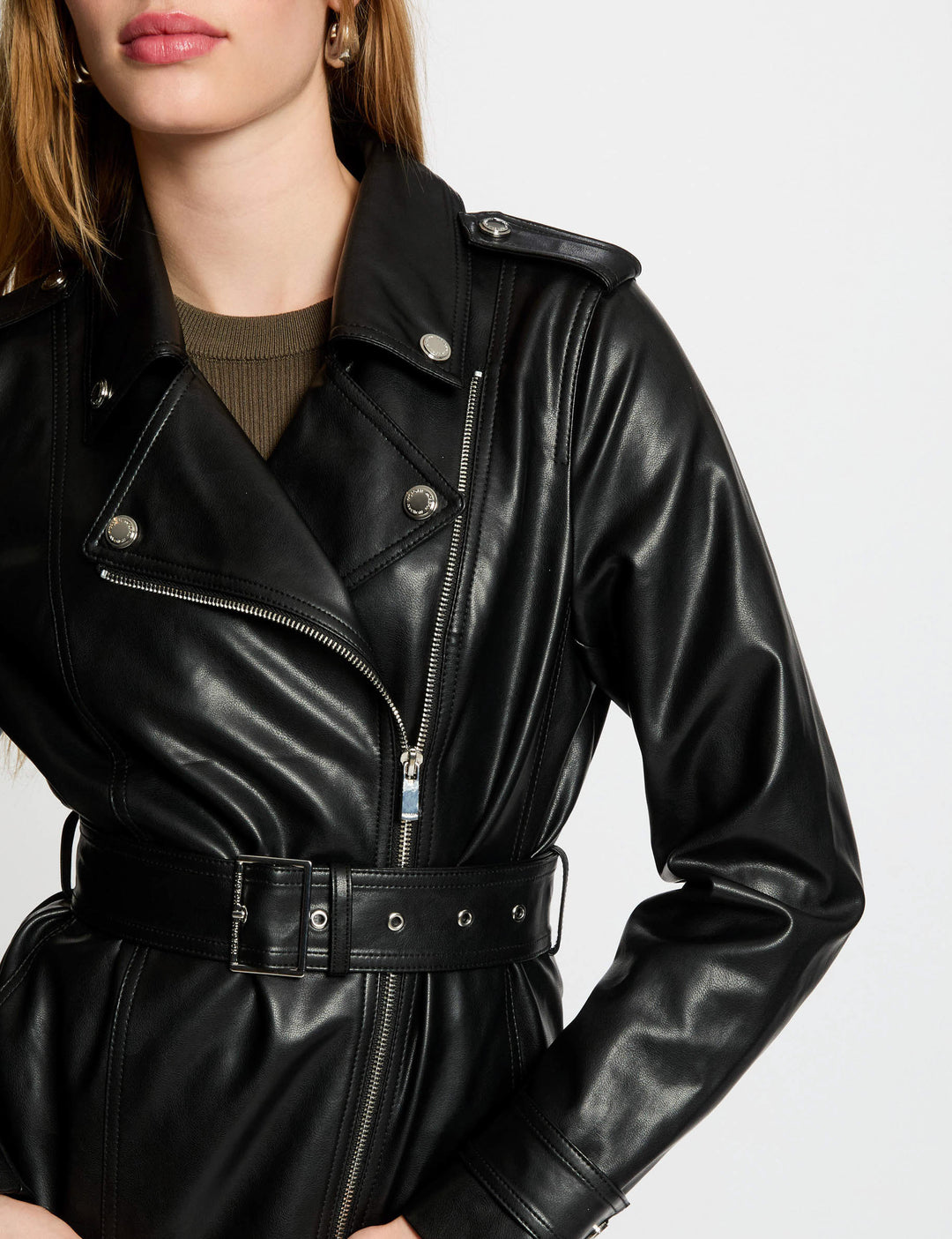 Blouson simili cuir