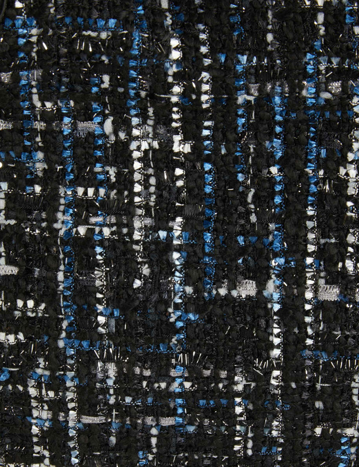 Sac cabas tweed à  franges