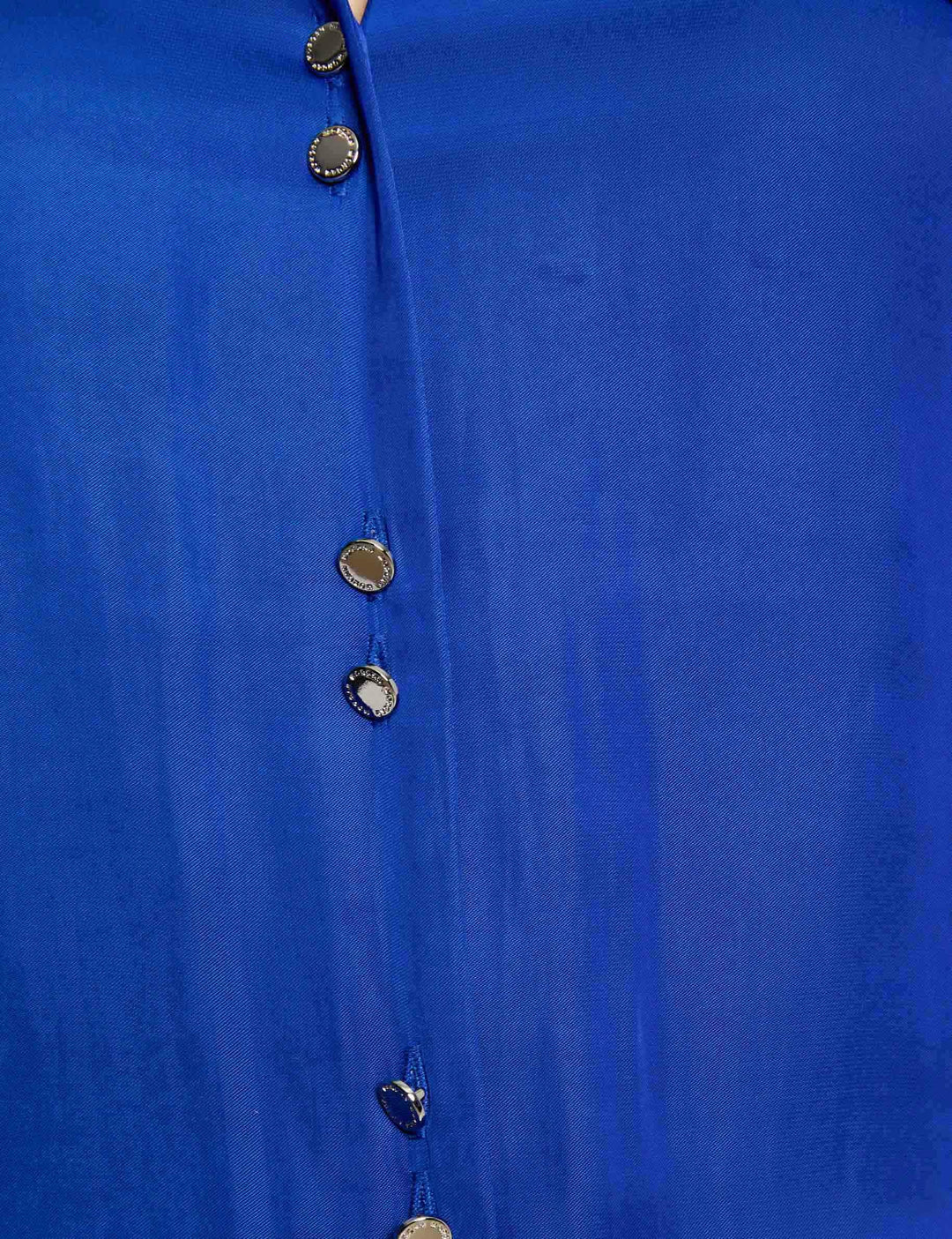 Chemise manches longues satin