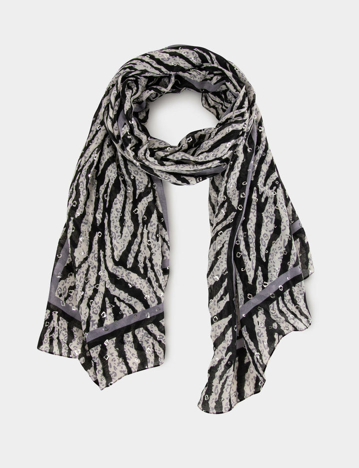 Foulard imprimé animalier