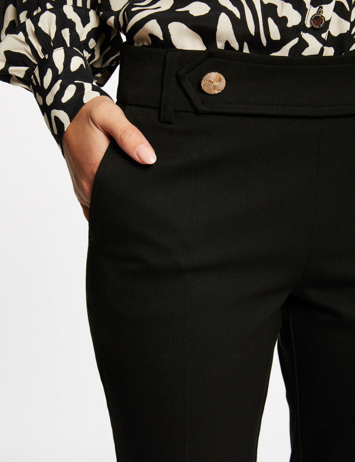 Pantalon tailleur ajusté 7/8ème