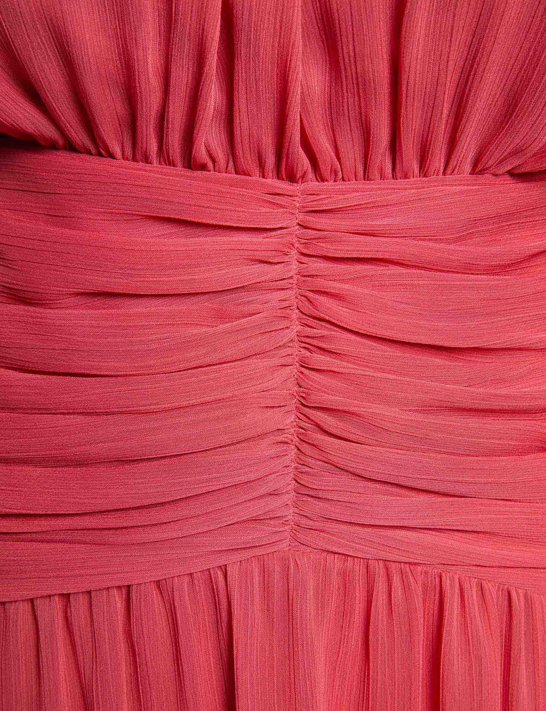 Robe longue drapée
