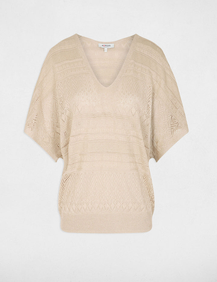 Pull oversize col v
