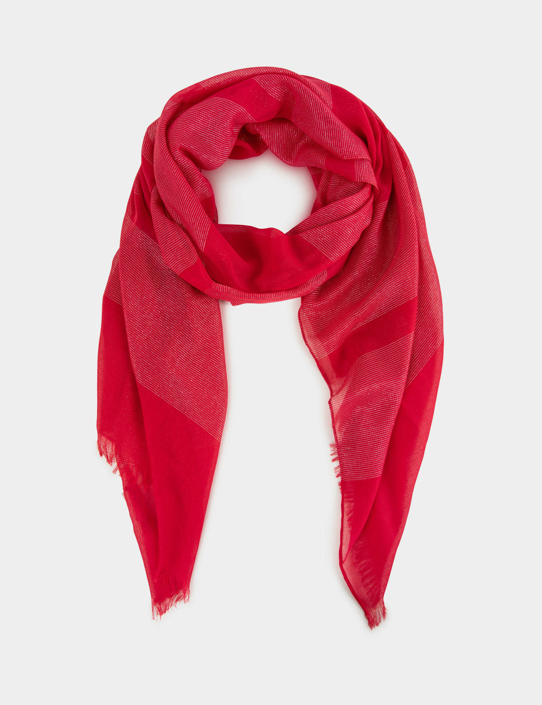Foulard avec détails fils métallisés
