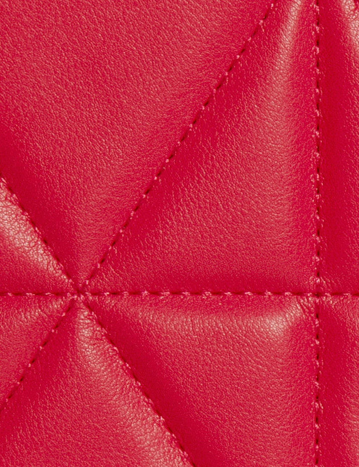 Sac pochette matelassé en bandoulière