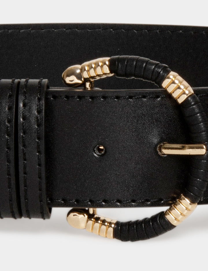 Ceinture boucle enveloppée